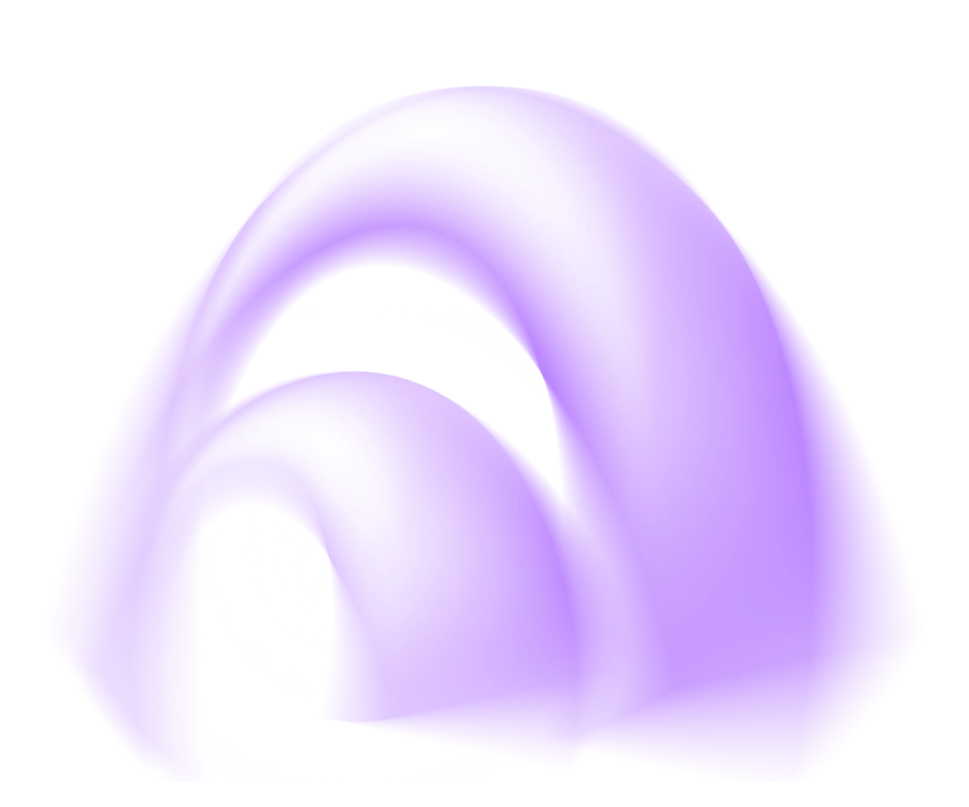 Thick purple arc lines